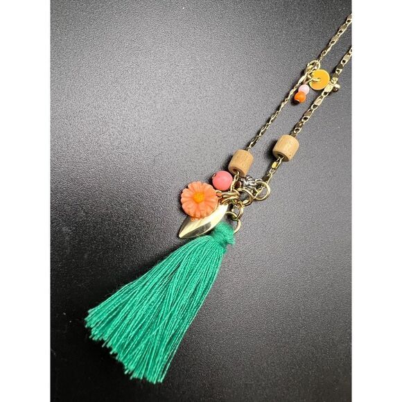 Plunder Beachy Tassel Necklace - Picture 5 of 5